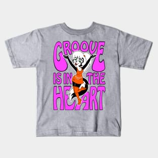 Groove Is in the Heart Kids T-Shirt